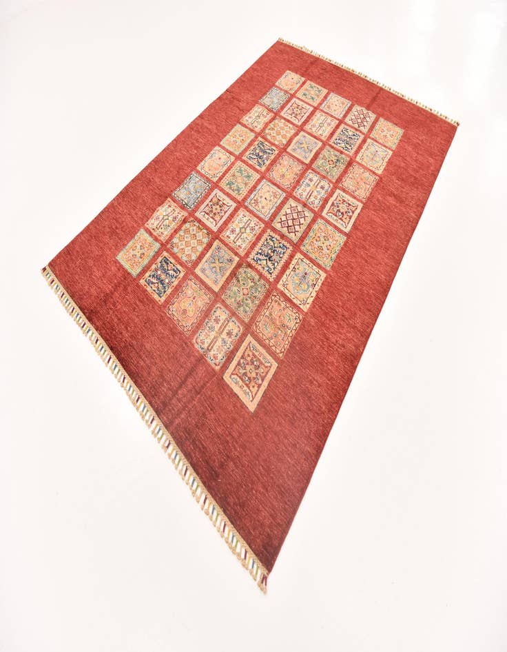 Detail image of 5' 8 x 8' 2 Hand Knotted Ariana Ziegler Rug