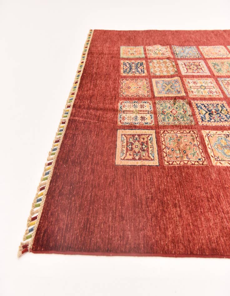 Detail image of 5' 8 x 8' 2 Hand Knotted Ariana Ziegler Rug