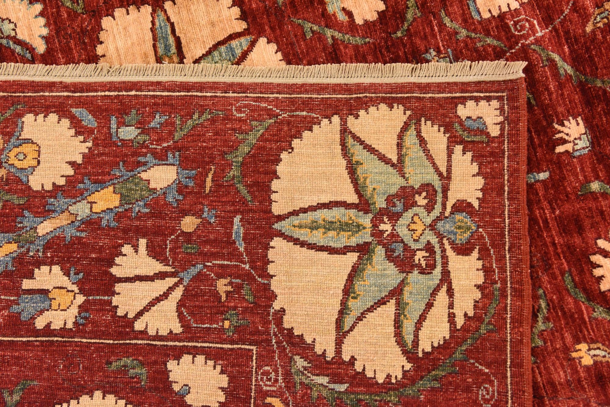 5' 10 x 8' 1 Hand Knotted Ariana Ziegler Oriental Rug
