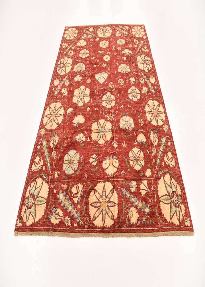 5' 10 x 8' 1 Hand Knotted Ariana Ziegler Oriental Rug