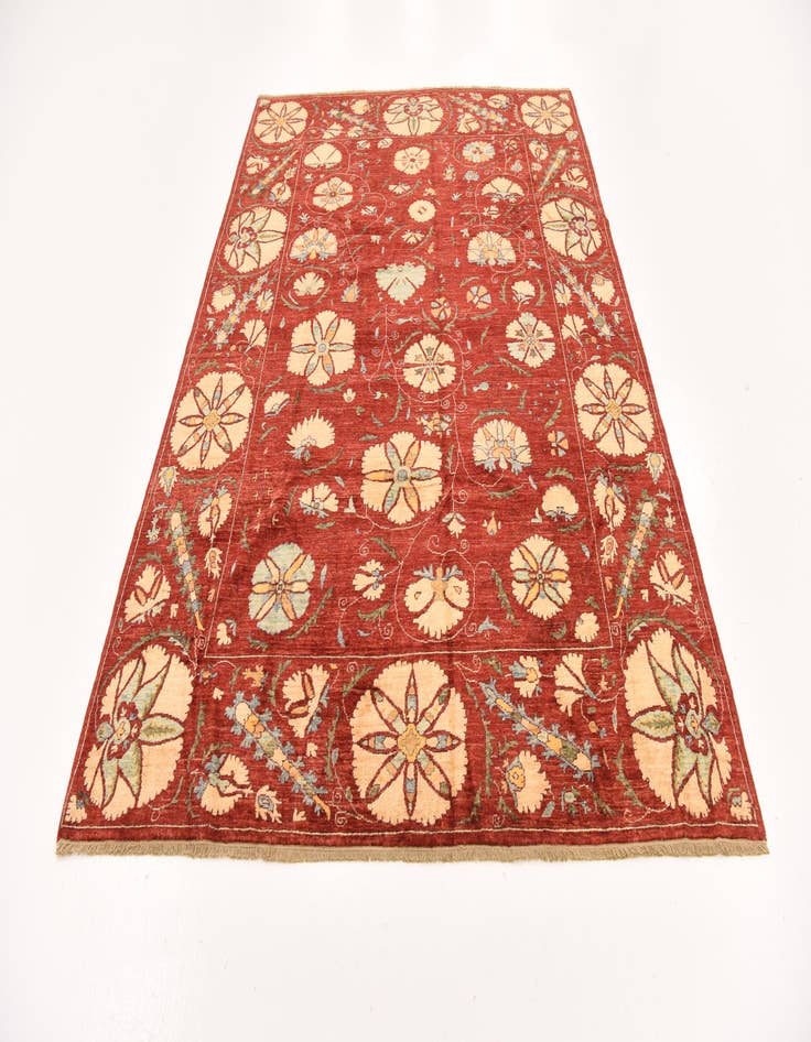 Detail image of 5' 10 x 8' 1 Hand Knotted Ariana Ziegler Oriental Rug