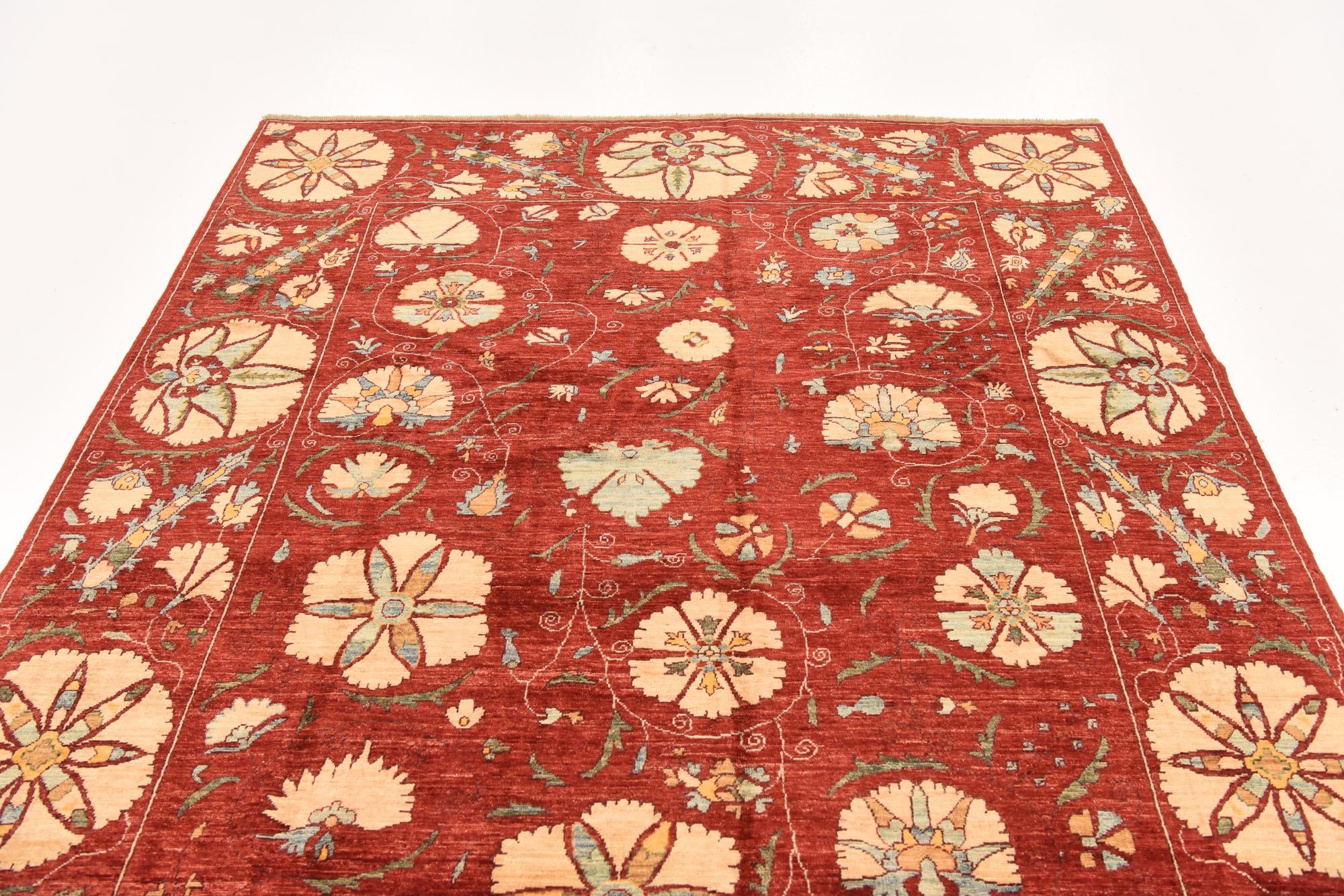 5' 10 x 8' 1 Hand Knotted Ariana Ziegler Oriental Rug