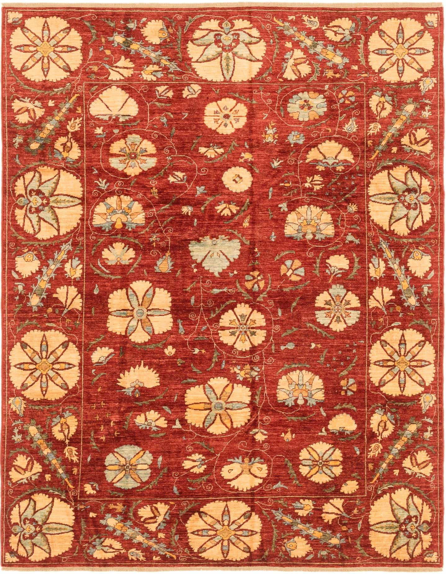 5' 10 x 8' 1 Hand Knotted Ariana Ziegler Oriental Rug