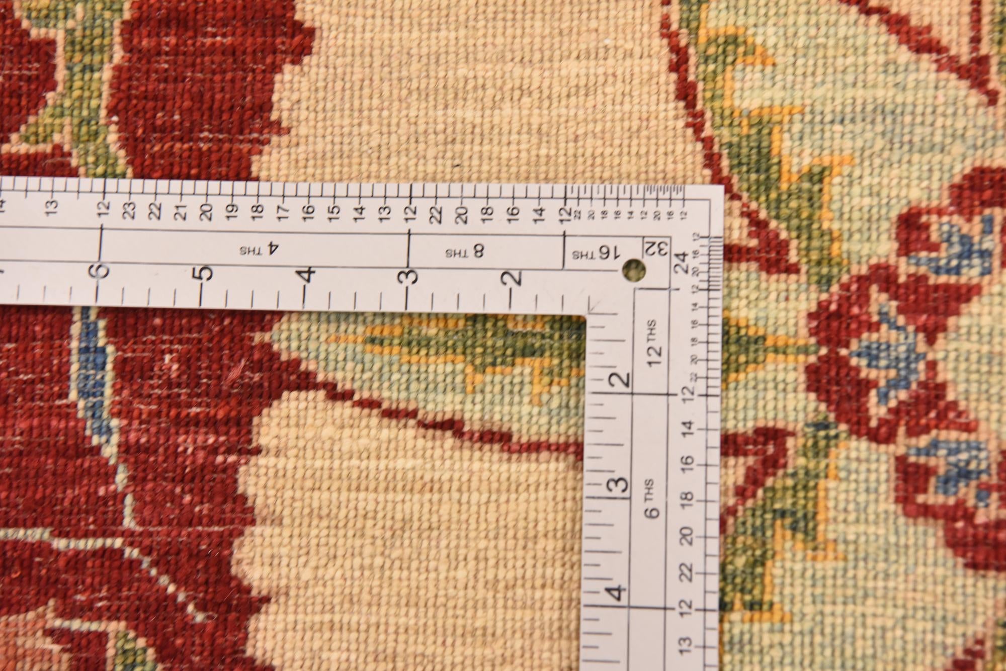 5' 8 x 8' 1 Hand Knotted Ariana Ziegler Oriental Rug