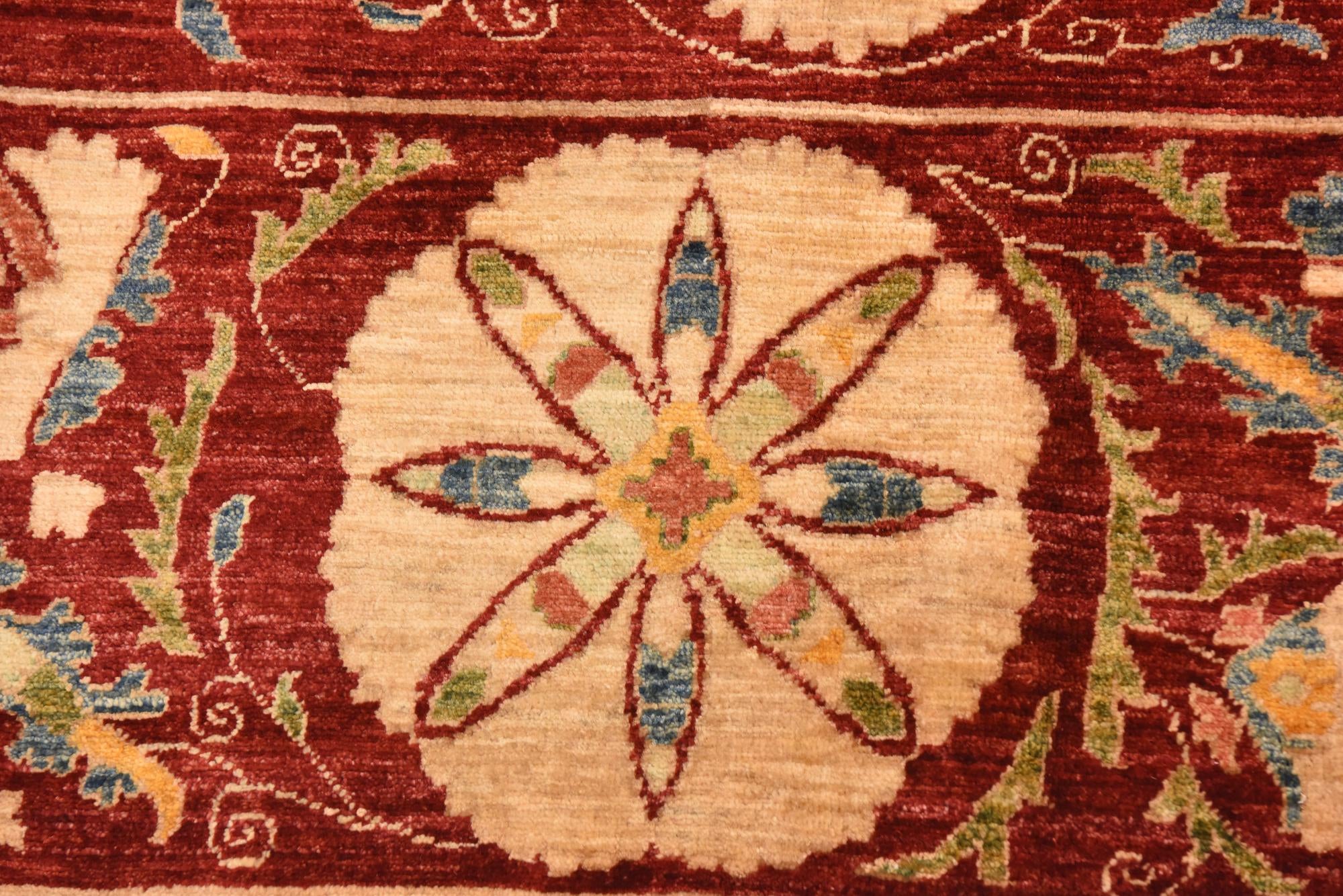 5' 8 x 8' 1 Hand Knotted Ariana Ziegler Oriental Rug