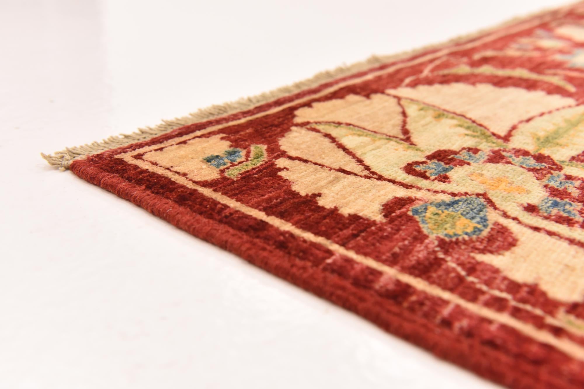 5' 8 x 8' 1 Hand Knotted Ariana Ziegler Oriental Rug