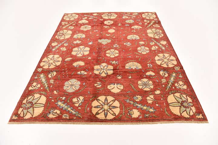 5' 10 x 7' 10 Hand Knotted Ariana Ziegler Oriental Rug