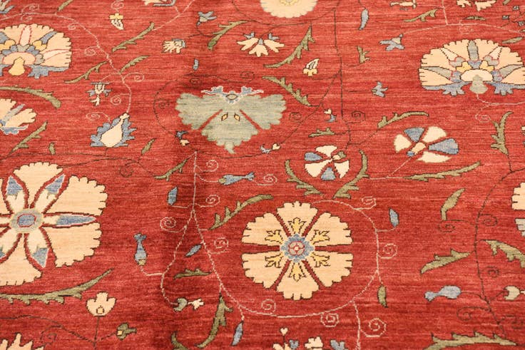 Detail image of 5' 10 x 7' 10 Hand Knotted Ariana Ziegler Oriental Rug