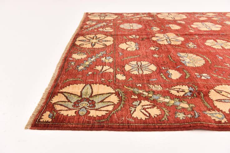 Detail image of 5' 10 x 7' 10 Hand Knotted Ariana Ziegler Oriental Rug