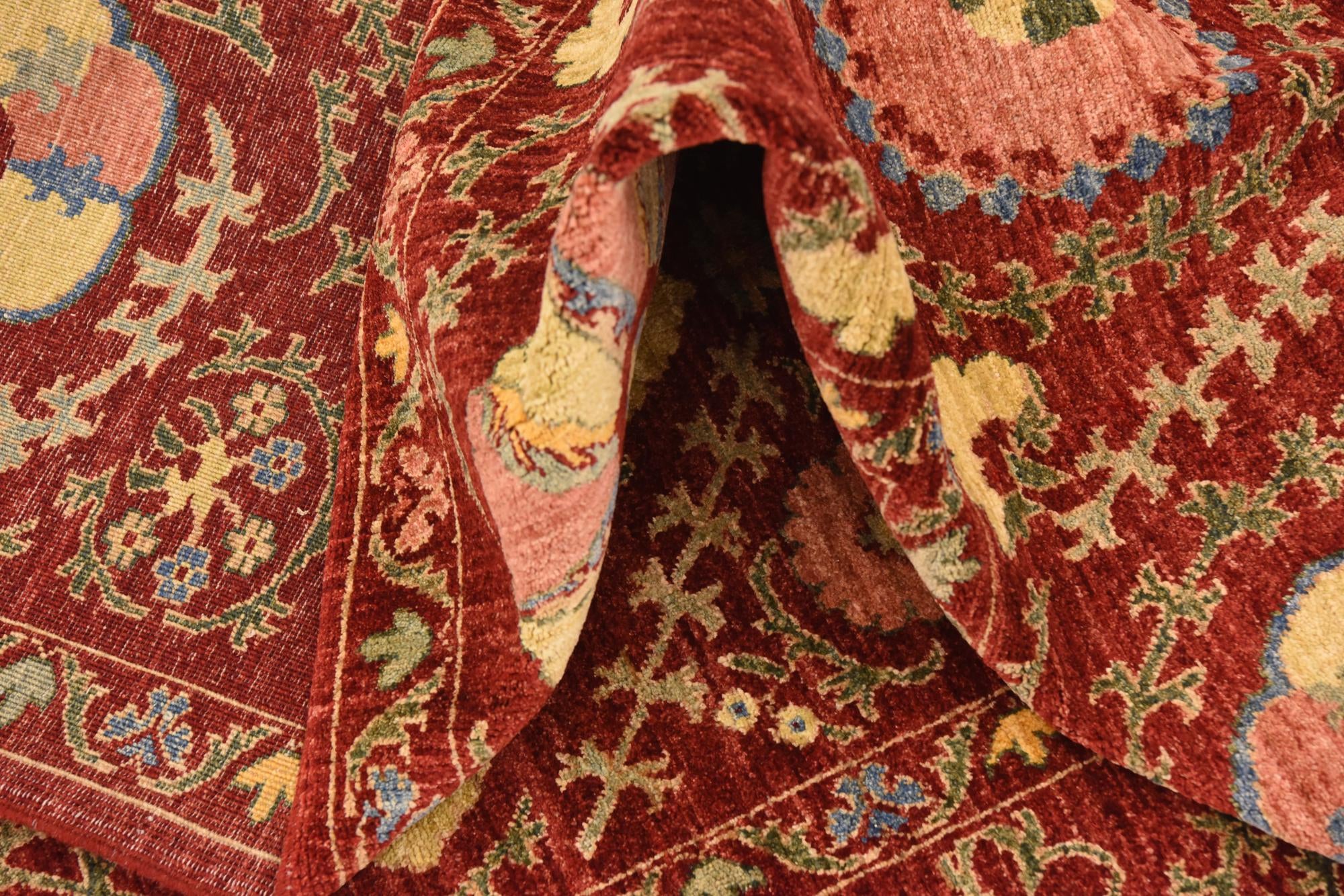 5' 2 x 6' 8 Hand Knotted Ariana Ziegler Oriental Rug