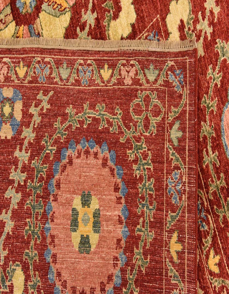 Detail image of 5' 2 x 6' 8  Hand Knotted Ariana Ziegler Oriental Rug