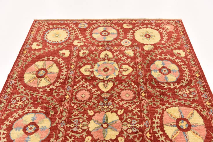 Detail image of 5' 2 x 6' 8 Hand Knotted Ariana Ziegler Oriental Rug