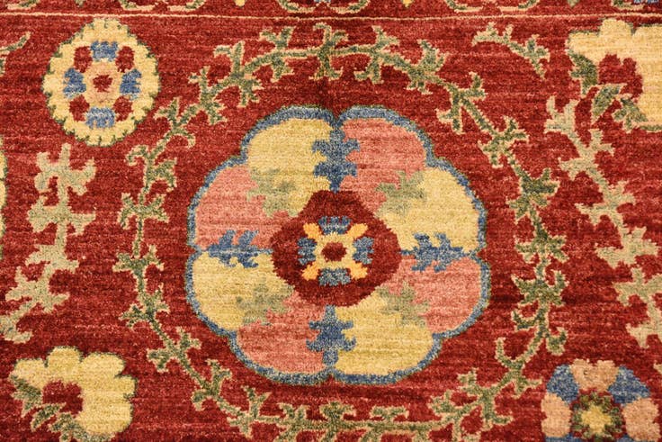Detail image of 5' 2 x 6' 8 Hand Knotted Ariana Ziegler Oriental Rug