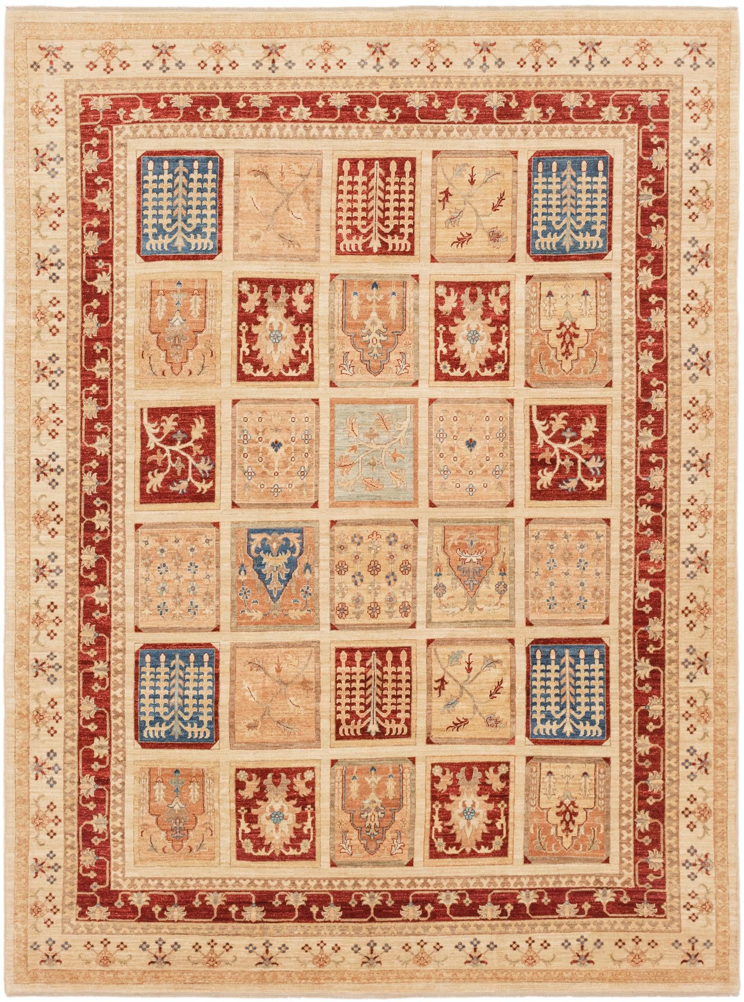 8' 2 x 11' Hand Knotted Ariana Ziegler Rug