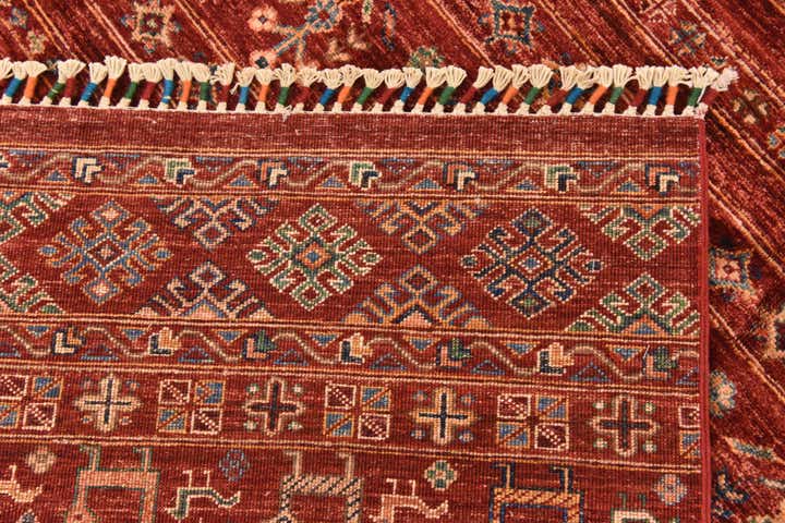 7' x 10' Hand Knotted Ariana Ziegler Rug