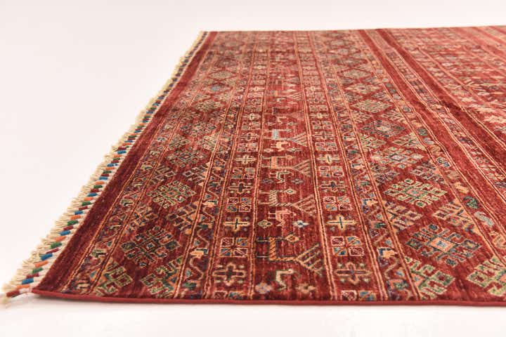 7' x 10' Hand Knotted Ariana Ziegler Rug