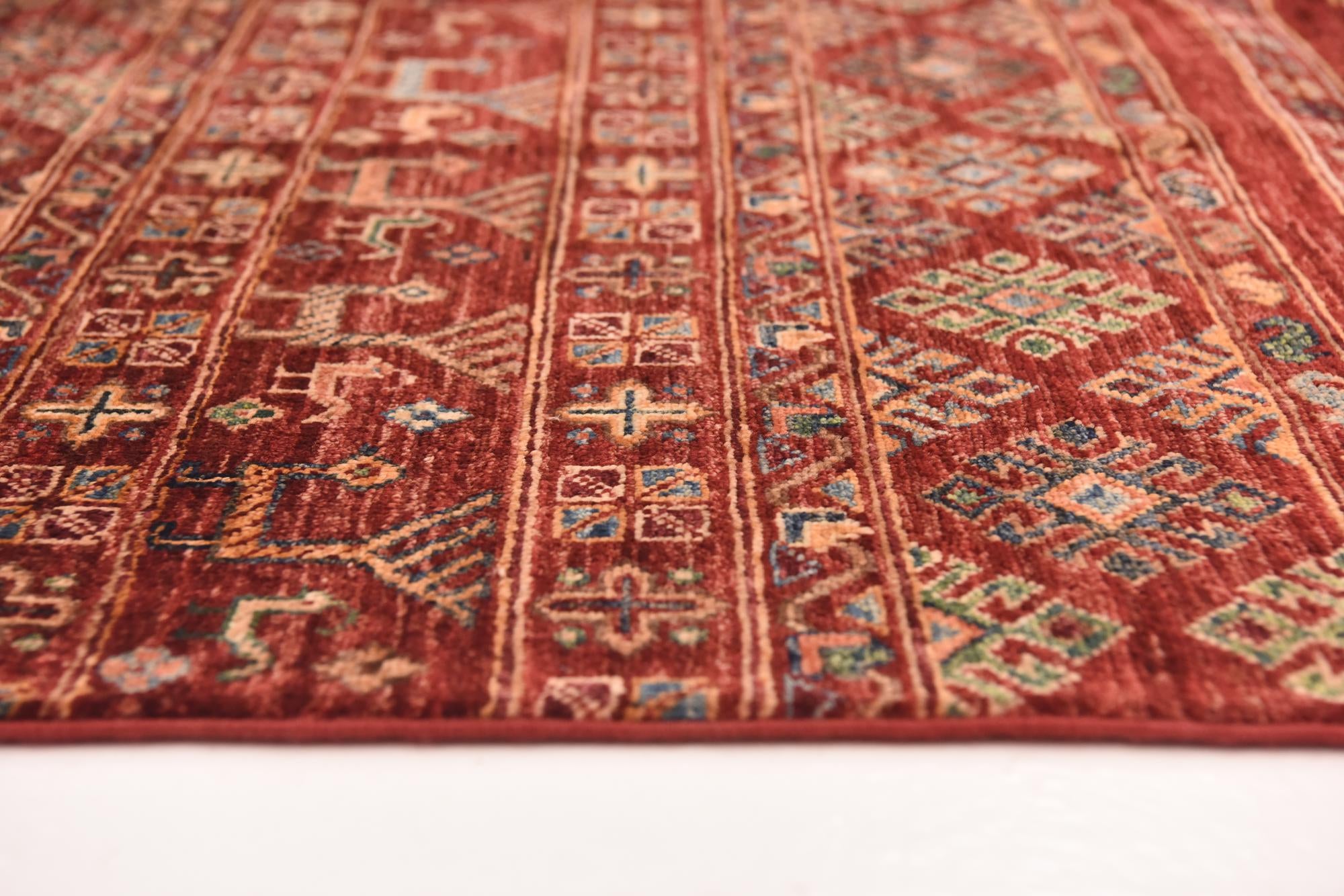 7' x 10' Hand Knotted Ariana Ziegler Rug