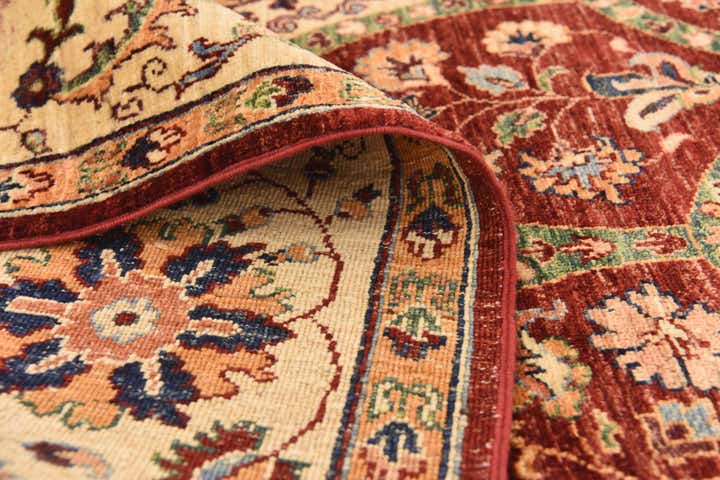 6' 10 x 10' 4 Hand Knotted Ariana Ziegler Rug