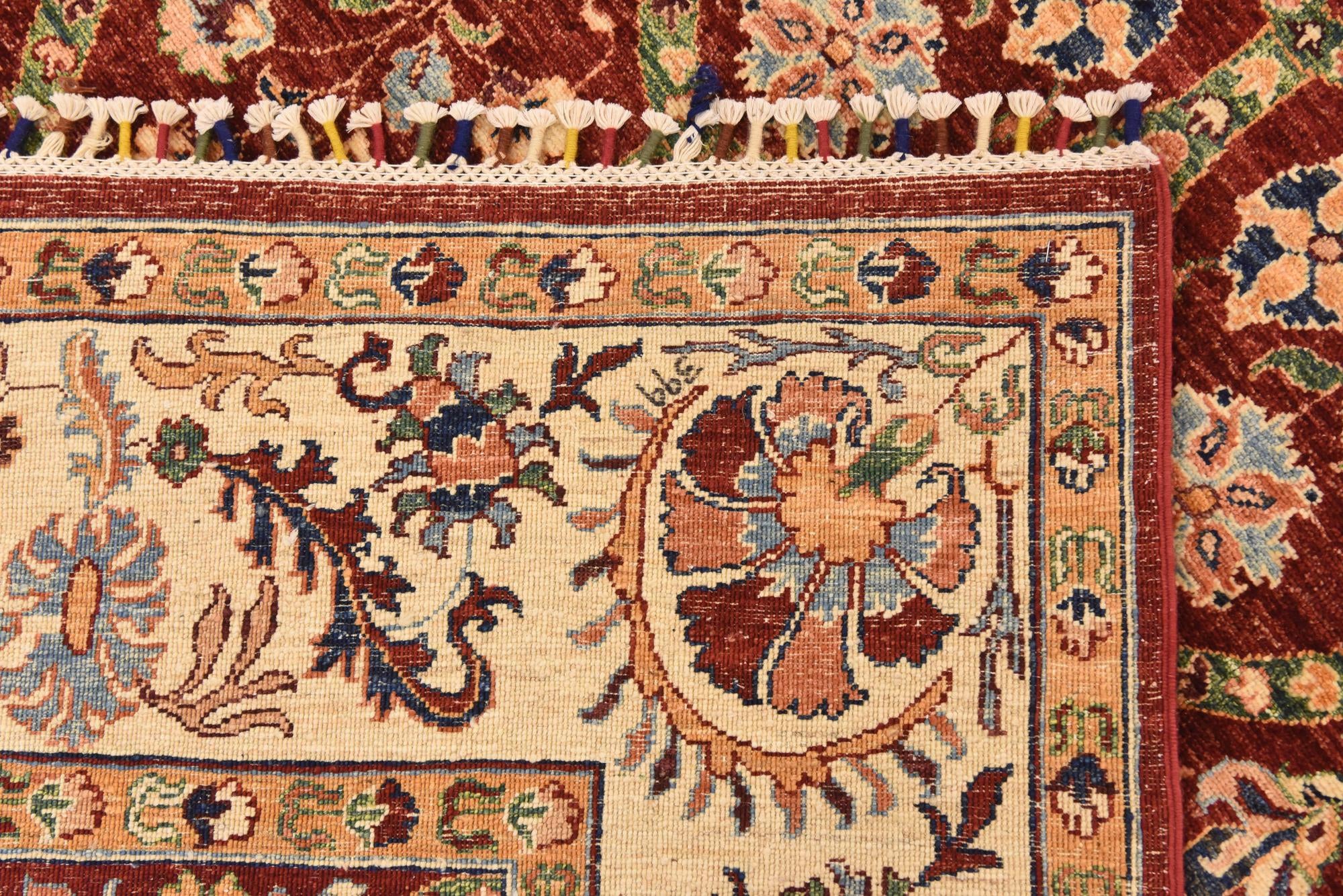 6' 10 x 10' 4 Hand Knotted Ariana Ziegler Rug