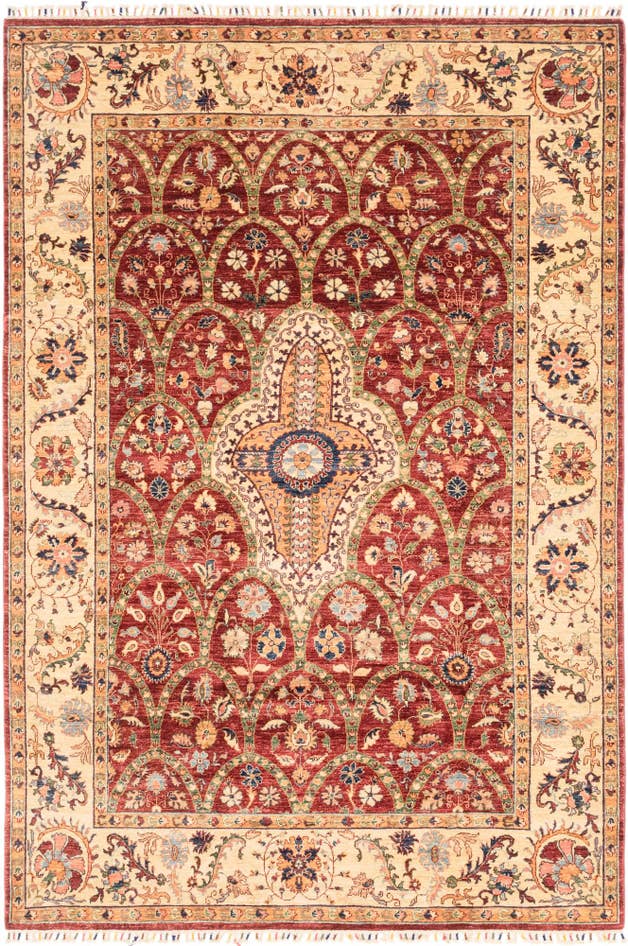 Detail image of 6' 10 x 10' 4 Hand Knotted Ariana Ziegler Rug