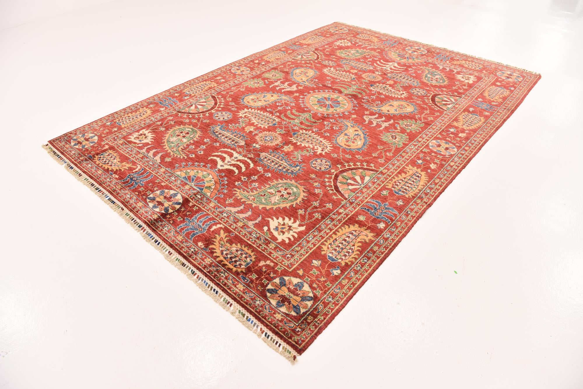 6' 10 x 9' 10 Hand Knotted Ariana Ziegler Rug