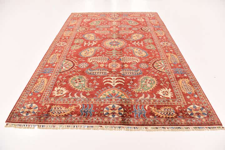 6' 10 x 9' 10 Hand Knotted Ariana Ziegler Rug