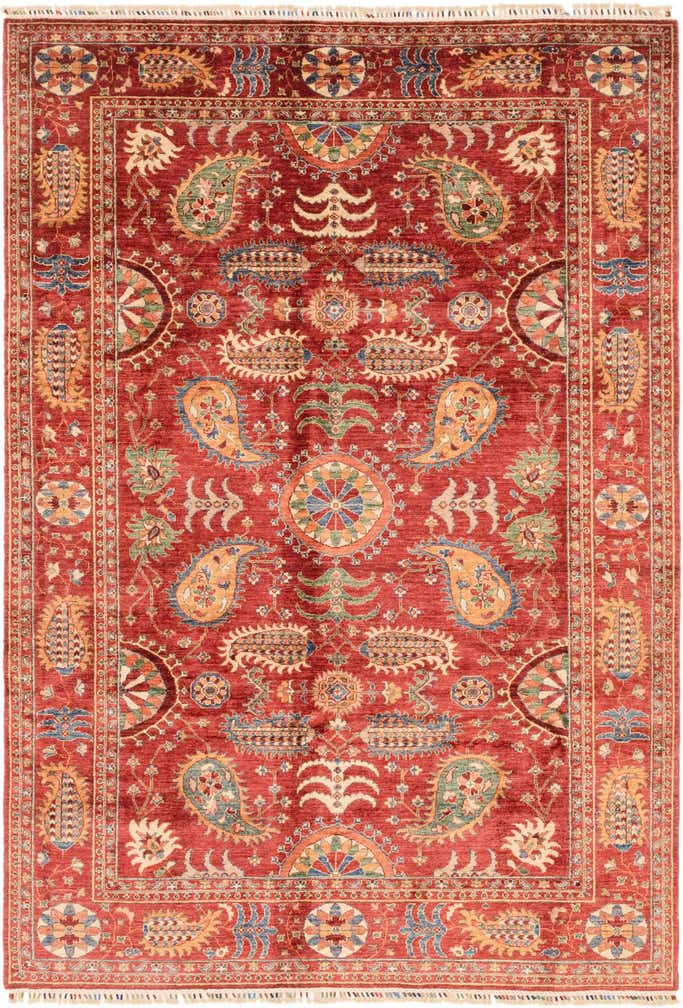 6' 10 x 9' 10 Hand Knotted Ariana Ziegler Rug