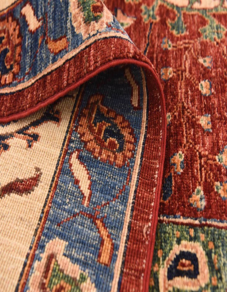 Detail image of 6' 9 x 9' 10  Hand Knotted Ariana Ziegler Rug