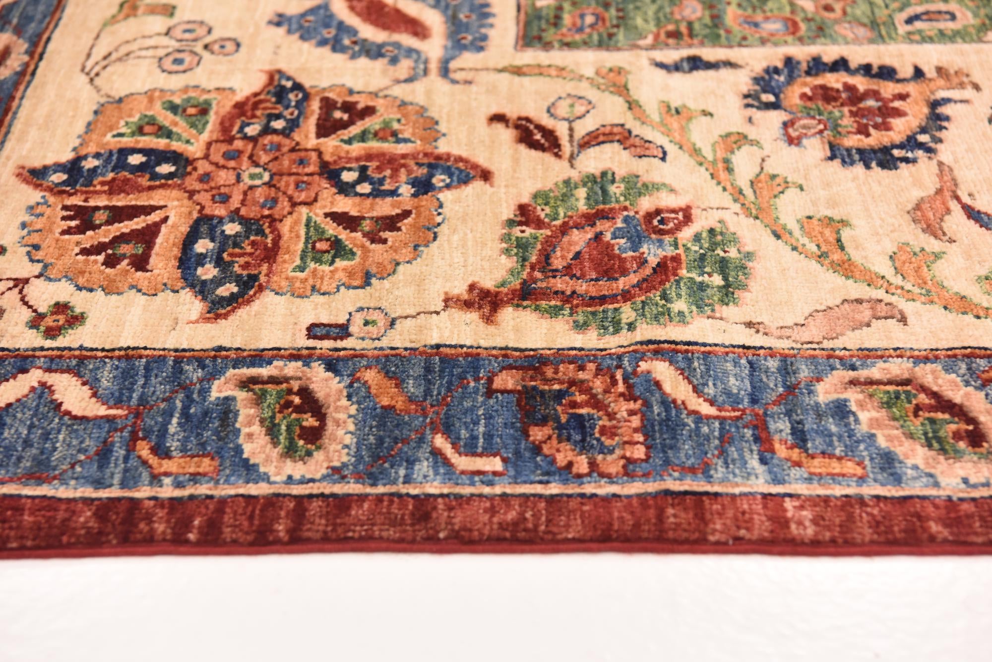 6' 9 x 9' 10 Hand Knotted Ariana Ziegler Rug