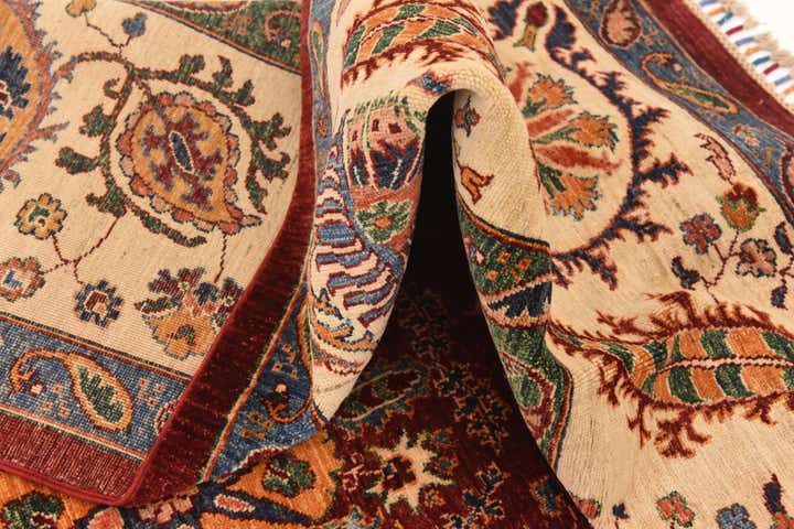 7' x 10' 2 Hand Knotted Ariana Ziegler Rug