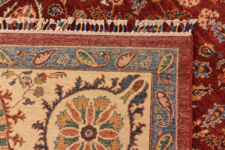 7' x 10' 2 Hand Knotted Ariana Ziegler Rug