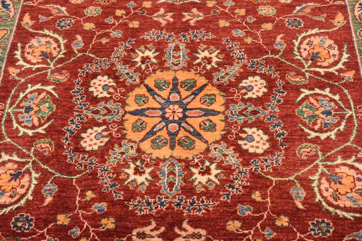 7' x 10' 2 Hand Knotted Ariana Ziegler Rug