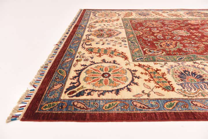 7' x 10' 2 Hand Knotted Ariana Ziegler Rug