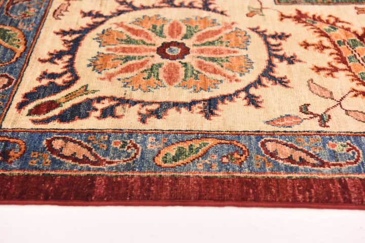 7' x 10' 2 Hand Knotted Ariana Ziegler Rug