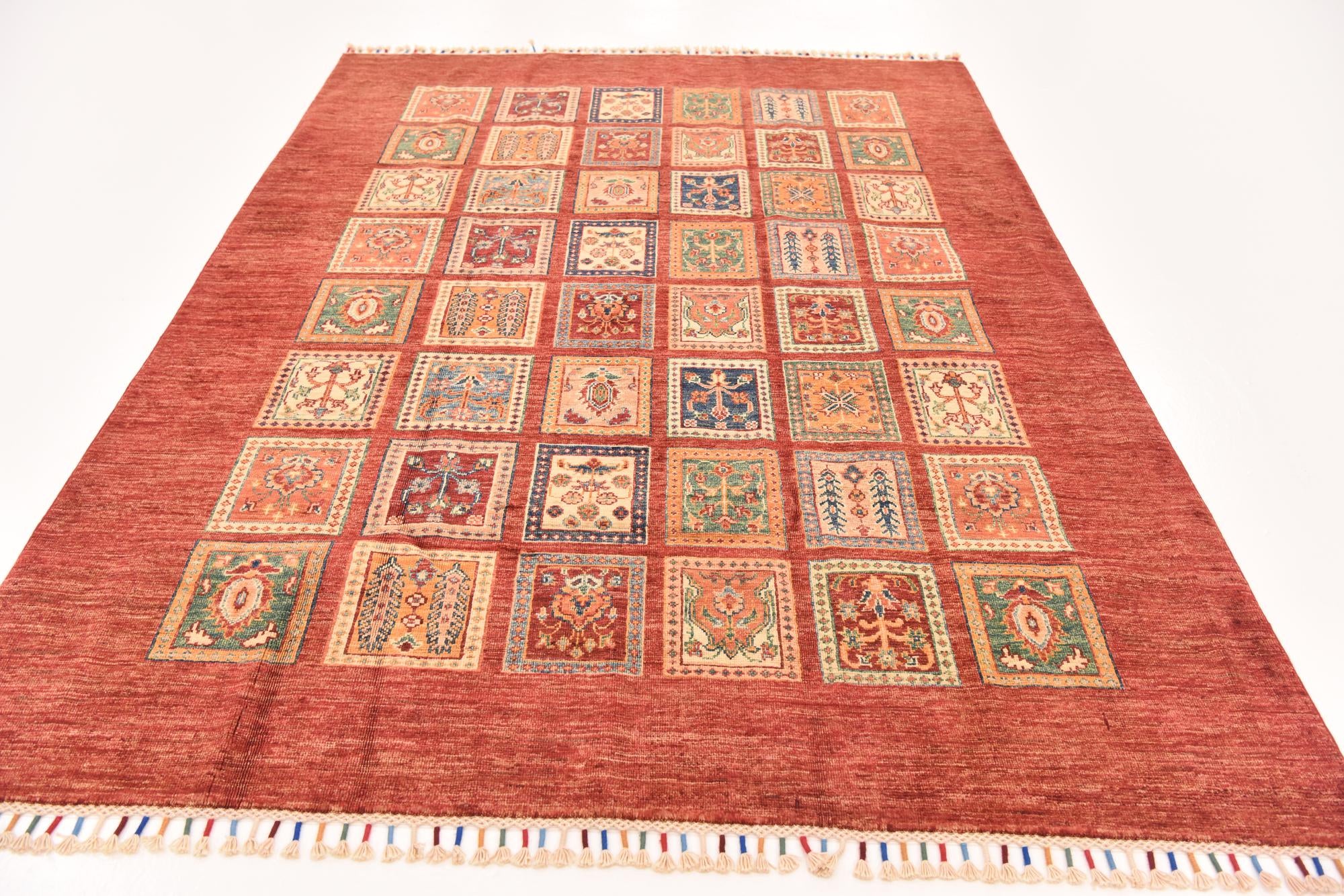 5' 8 x 7' 8 Hand Knotted Ariana Ziegler Rug