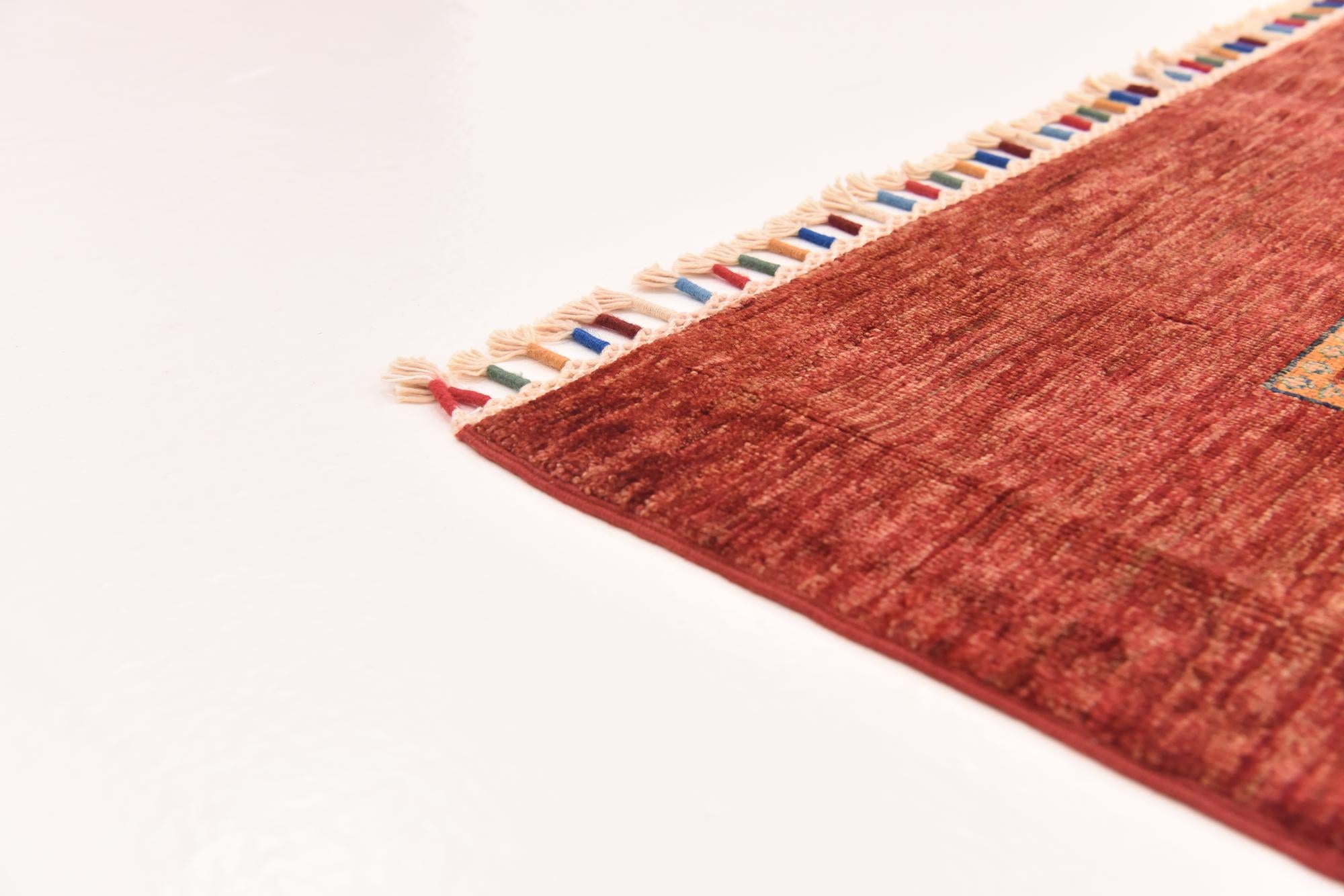 5' 8 x 7' 8 Hand Knotted Ariana Ziegler Rug