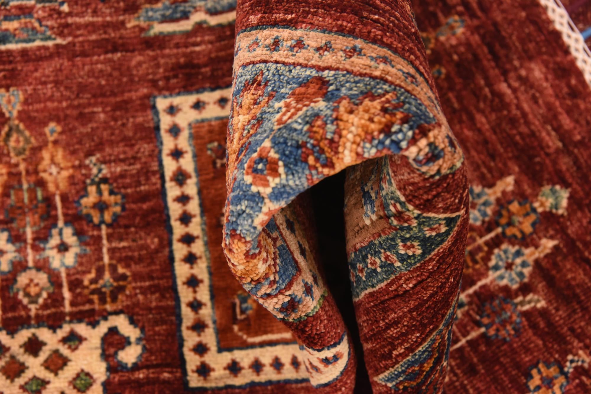 5' 9 x 8' Hand Knotted Ariana Ziegler Rug