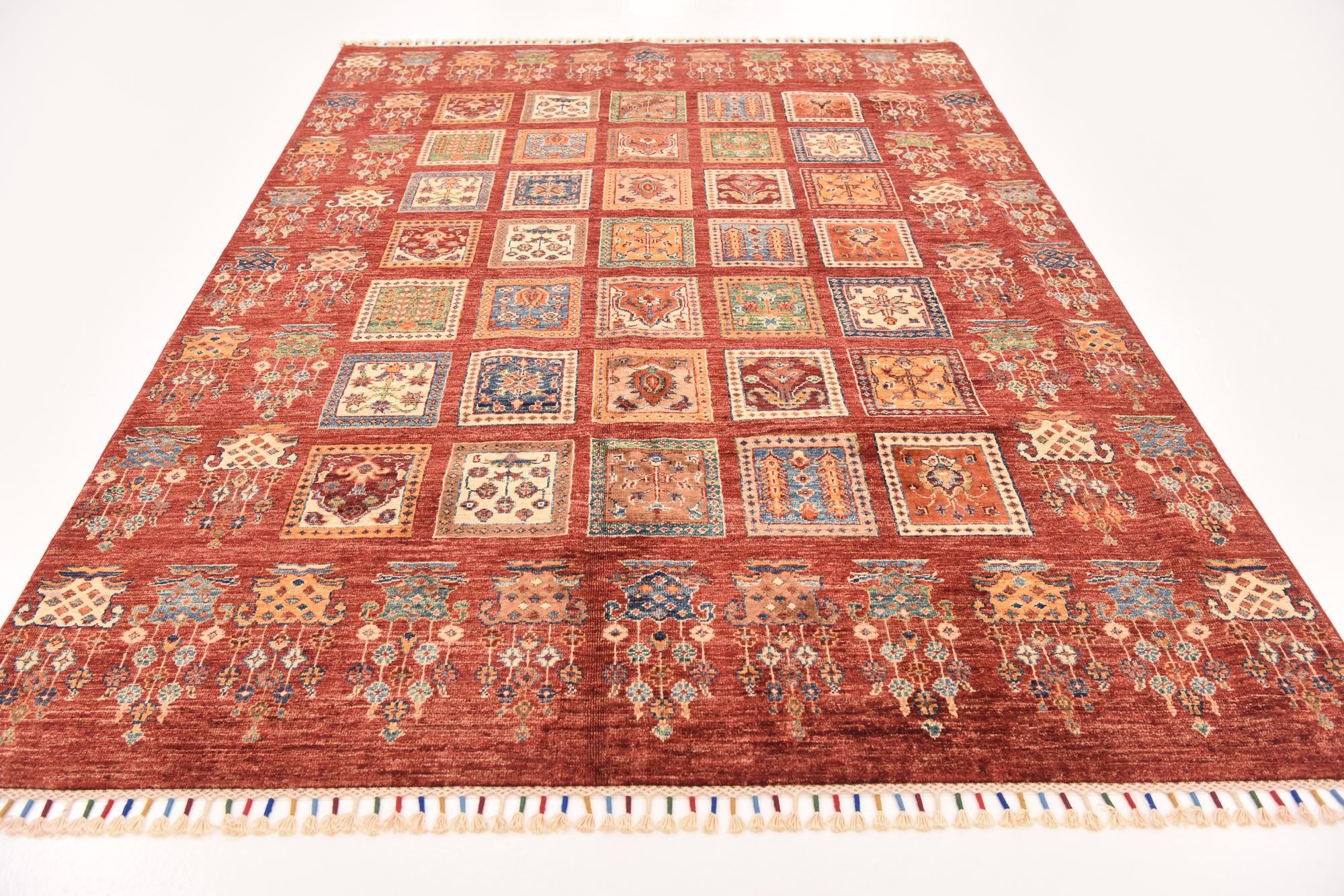 5' 9 x 8' Hand Knotted Ariana Ziegler Rug