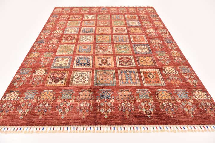 5' 9 x 8' Hand Knotted Ariana Ziegler Rug