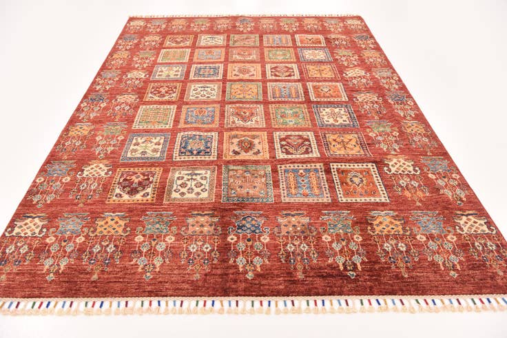 Detail image of 5' 9 x 8' Hand Knotted Ariana Ziegler Rug
