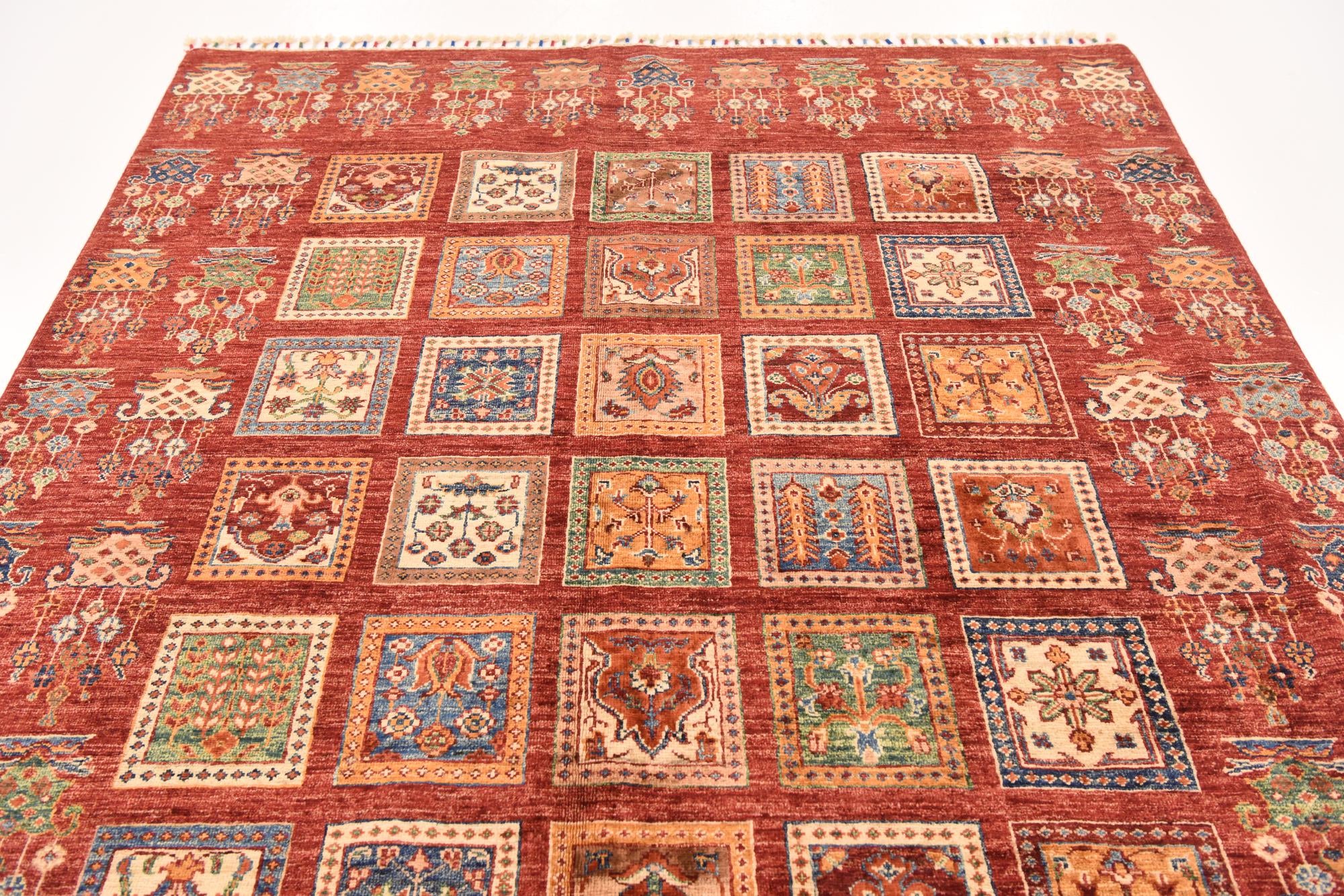 5' 9 x 8' Hand Knotted Ariana Ziegler Rug