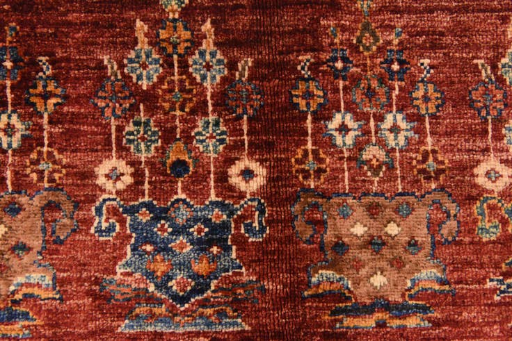 Detail image of 5' 9 x 8' Hand Knotted Ariana Ziegler Rug