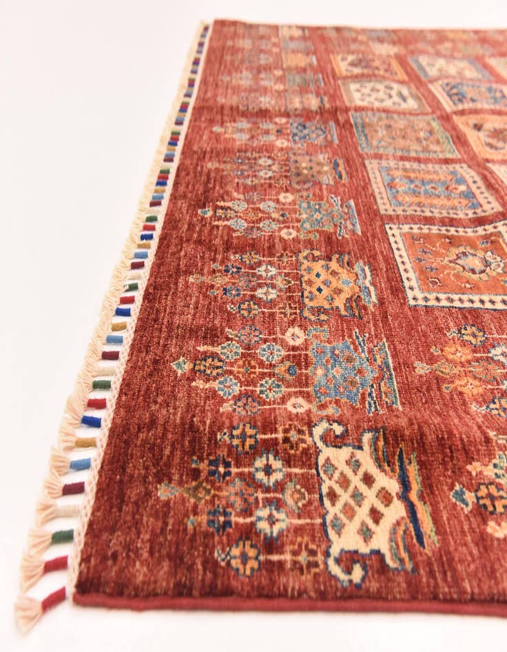 Detail image of 5' 9 x 8'  Hand Knotted Ariana Ziegler Rug