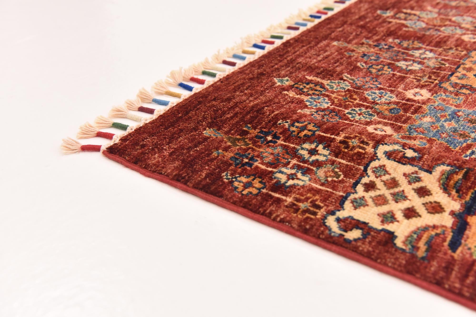 5' 9 x 8' Hand Knotted Ariana Ziegler Rug