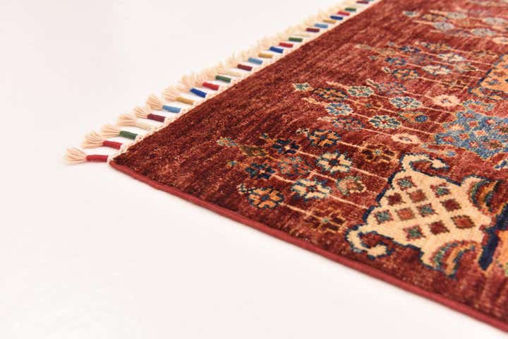 5' 9 x 8' Hand Knotted Ariana Ziegler Rug