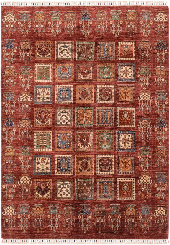 Detail image of 5' 9 x 8' Hand Knotted Ariana Ziegler Rug
