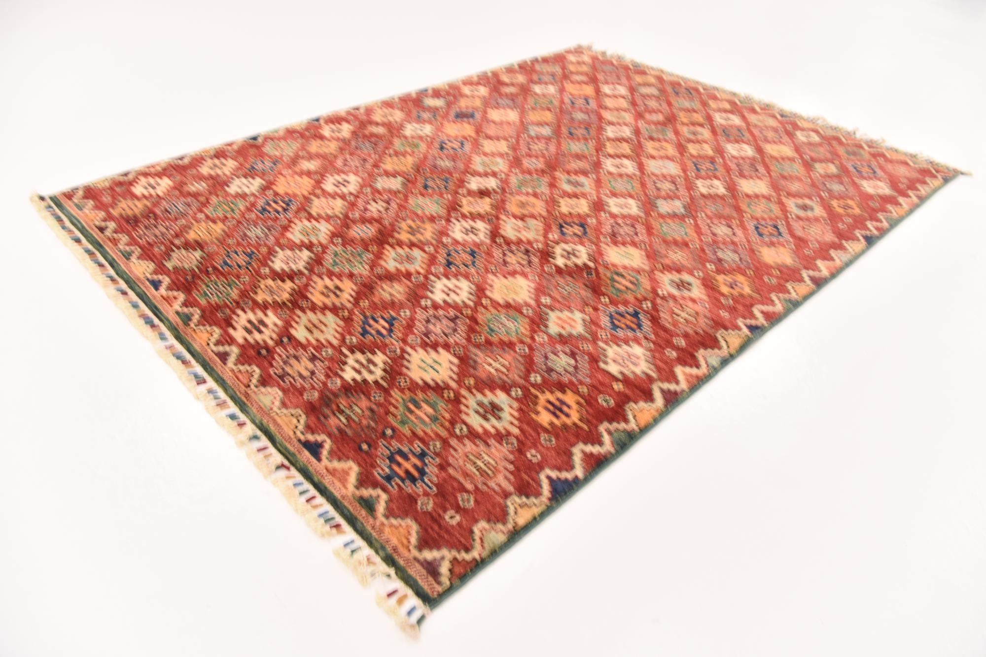 5' x 6' 7 Hand Knotted Ariana Ziegler Rug
