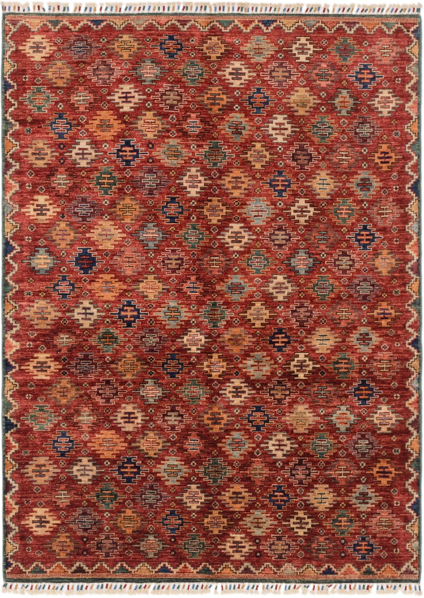 5' x 6' 7 Hand Knotted Ariana Ziegler Rug