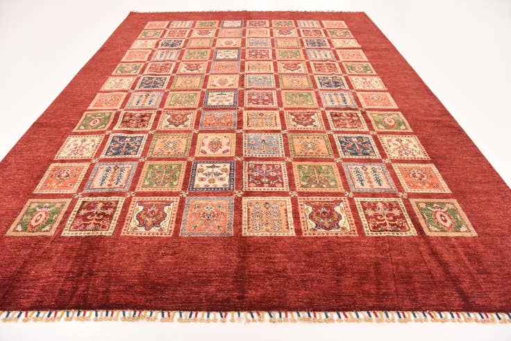 Detail image of 8' 4 x 11' 2 Hand Knotted Ariana Ziegler Rug