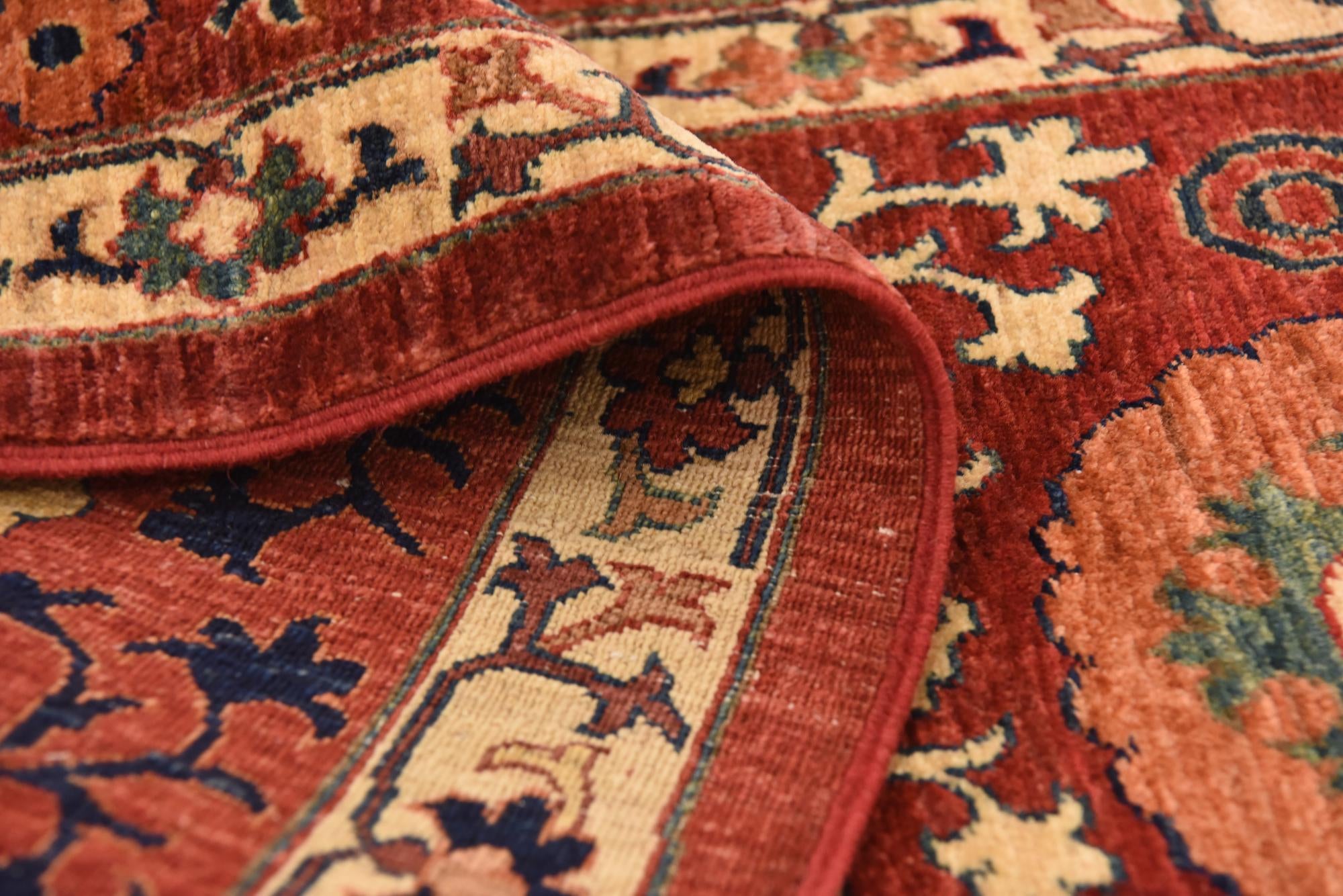 6' 10 x 9' 9 Hand Knotted Ariana Ziegler Rug